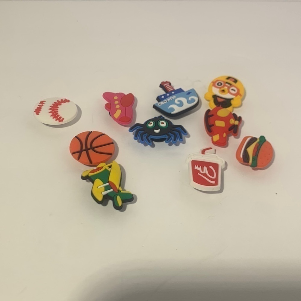 customize your Crocs with Jibbitz charms! 10 pack a variety
